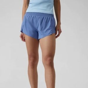 Athleta Hustle 3” Shorts Victorian Periwinkle
